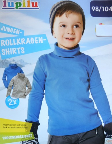 Jungen rollkragen shirts - 2,