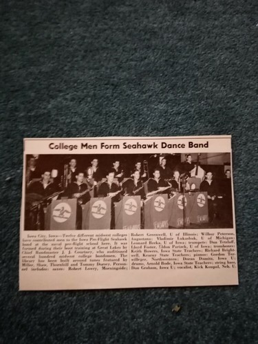 Kvc18 ephemera 1943 jazz bild - kvc18,