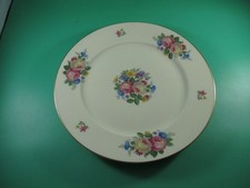 Porzellan Speiseteller Johann Seltmann Vohenstrauss Bavaria Muster mit Rosen