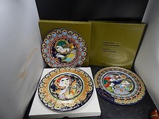 Rosenthal Weihnachtsteller Björn Wiinblad 1976 1977 1978