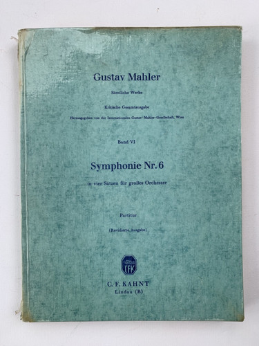 Noten mahler sämtliche - noten,