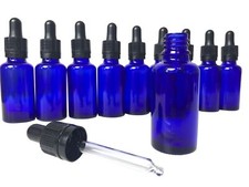 10 x Blauglas-Flasche 30ml