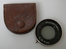 Rolleiflex D.R.P ang. Irisblende Graufilter A28,5mm Diaphragm Rolleiphot ca 1934