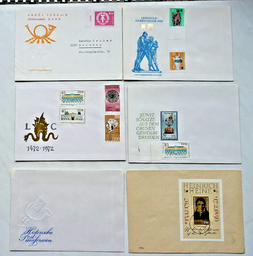 Ddr ersttagsbriefe - ,