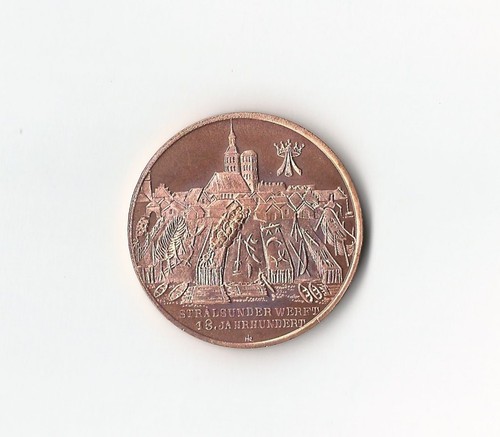 Medaille stralsunder - cu-medaille,,