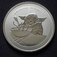 2022 Niue Grogu 1 oz Silber