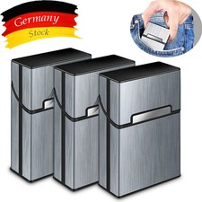 3stk Zigarettenetui Alu