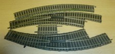 2 Fleischmann Bogenweichen aus