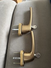 2 Fenstergriffe Abschließbar