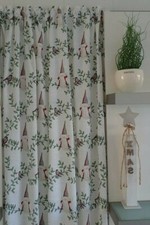 Weihnachtsgardine SANTA