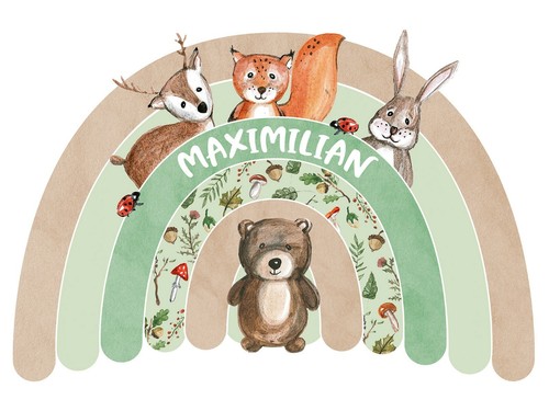 Wandsticker kinderzimmer name - wandsticker,