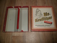 alte Bier Schachtel Werbung