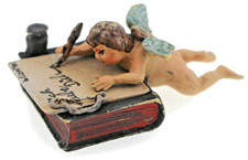 Wiener Bronze "Amor liegend"
