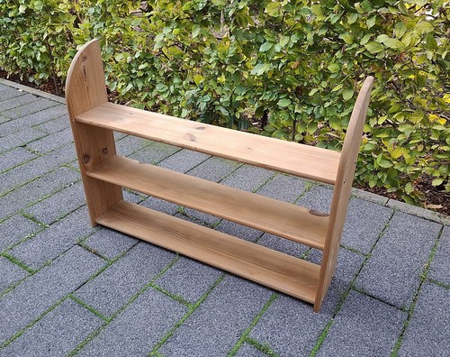 Wandregal massives holz - wandregal,