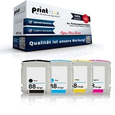 4x kompatible HP 88 Officejet
