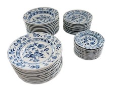 Meissen Porzellan, Zwiebelmuster, 46 Teller