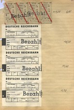 Fahrkarten Deutsche Reichsbahn