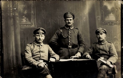 Foto drei deutsche soldaten - foto,