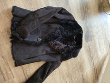 Lamm Nappa Lederjacke mit Pelz
