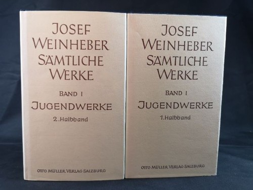 Josef weinheber sämtliche - josef,
