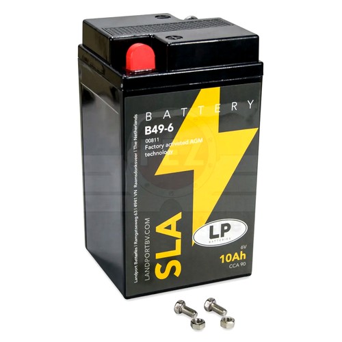 Batterie 10ah wartungsfrei - 6v,