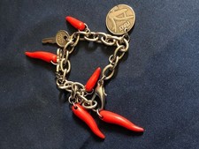 D&G  DOLCE GABBANA Armband mit roten Chili