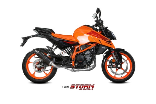 Storm auspuff schwarz - storm, gp-c