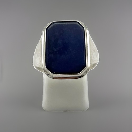 835 silberring lapislazuli - silberring,,