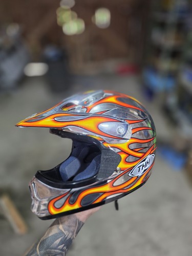 Kinder motocross helm l - motocross,