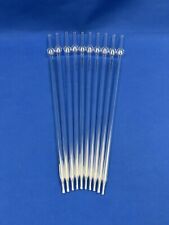 Vollpipette mit Kugel Pipette Glas 2 mL 10 Stück Klasse A Laborglas Laborzubehör