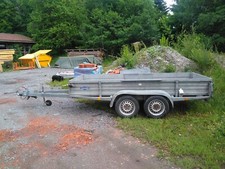 Anhänger Tandemachse mit optionalem Langmaterialgestell, NL 1,9t,  ZulGG 2,5t