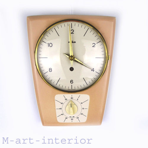 Vintage alka küchenuhr - "alka", mit