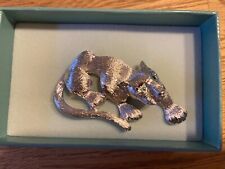 Pierre Lang Brosche Panther Rhodiumbeschichtet  Silber Neu