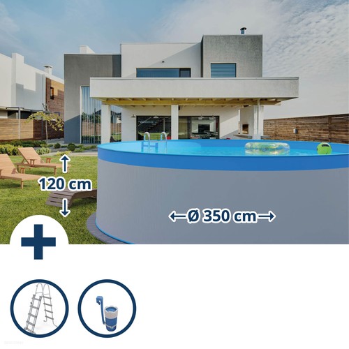 Medipool stahlwandpool set - stahlwandpool,