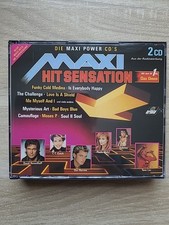 Maxi Hit Sensation - 2CD 1989 - Mysterious Art, Camouflage, Les McKeown...