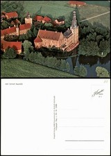 Ansichtskarte Raesfeld Luftbild Schloß Raesfeld vom Flugzeug aus 1980