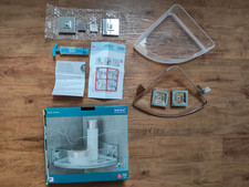 Wenko Eckregal Model Quadro Vacuum-Loc Duschregal Regal kein Bohren 4 Halter