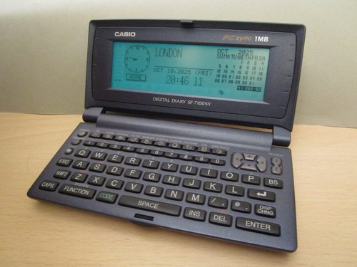 Casio diary 7100 vintage - casio,