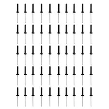 50 Stück M Aluminium Schwarze