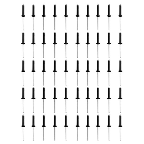 Stück aluminium schwarze - 50,