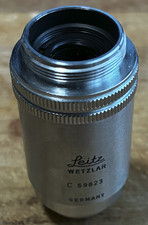Leitz Wetzlar Objektiv für Mikroskop - 20,12 mm - C59823 - Pl 80x / 0.95 - oo/0
