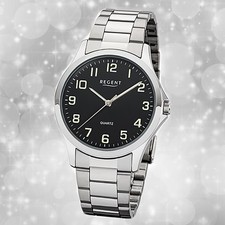 Armbanduhr Quarz Metall silber