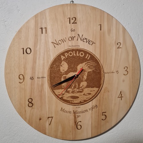 Wanduhr aus holz 40 - wanduhr,