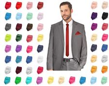 Krawatte schmal dünn Tie Schlips Binder Busniess Kravatte 5 cm Herren Hochzeit
