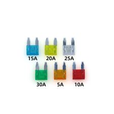 60x KFZ MINI-Flachsicherungen Sortiment 5-30A Flachsicherung Set Auto Sicherung