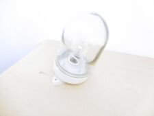 Original DDR ! Große alte Stalllampe, Bunker / Keller Lampe, Glaskolbenlampe