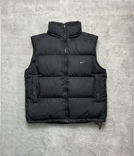 Vintage Nike Puffer Weste Größe M Retro 90s