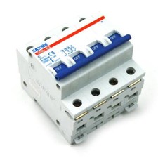 Leitungsschutzschalter Sicherungsautomat C, 4-polig, 2A LS-Schalter 3SB1-63