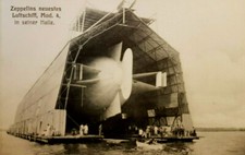 Historische Ansichtskarte, 1910, Zeppelin, Modell  4 , Luftschiff, Rarität