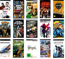 PSP Spiele Auswahl GTA LEGO Yugioh Gran Turismo NUR UMD ? Sony Playstation?